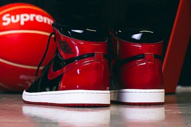 Air Jordan 1 Retro High OG Patent 'Bred' 555088-063