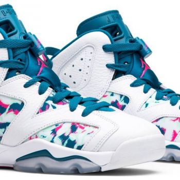 Air Jordan 6 Retro GS 'Green Abyss' 543390-153