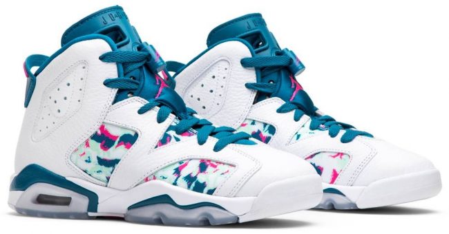 Air Jordan 6 Retro GS 'Green Abyss' 543390-153