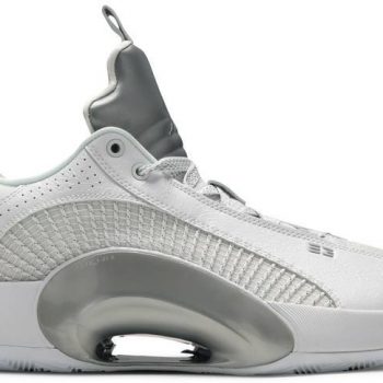 Air Jordan 35 Low PF 'White Metallic Silver' CW2459-100