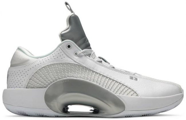 Air Jordan 35 Low PF 'White Metallic Silver' CW2459-100