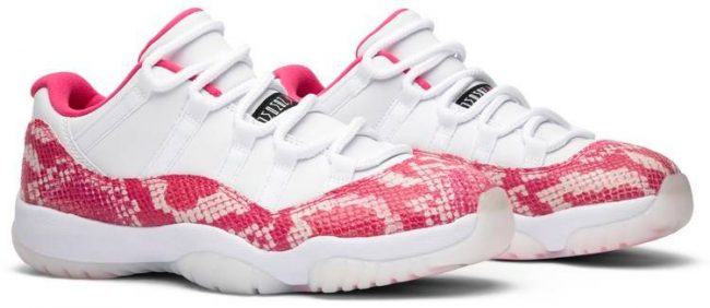 Wmns Air Jordan 11 Retro Low 'Pink Snakeskin' AH7860-106