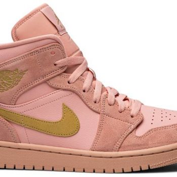 Air Jordan 1 Mid 'Coral Gold' 852542-600