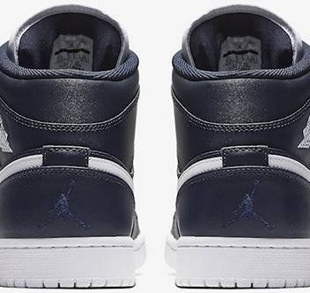 Air Jordan 1 Retro Mid 'Obsidian' 554724-402