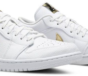 Air Jordan 1 Retro Low 'White Metallic Gold' CZ4776-100