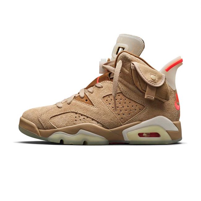 Travis Scott x Air Jordan 6 Retro "British Khaki"