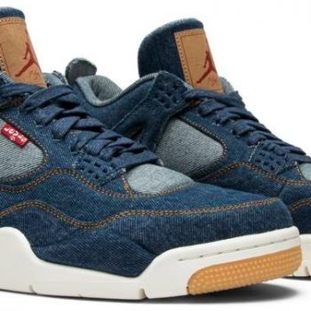 Levi's x Air Jordan 4 Retro 'Denim' AO2571-401