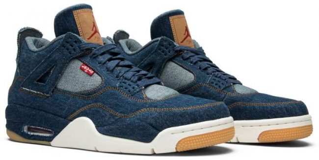 Levi's x Air Jordan 4 Retro 'Denim' AO2571-401