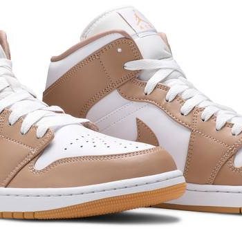 Air Jordan1 Mid Tan Gum 554724-271