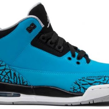 Air Jordan 3 Retro BG 'Powder Blue' 398614-406