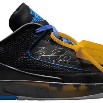 Off-White x Air Jordan 2 Retro Low SP 'Black Royal' DJ4375-004