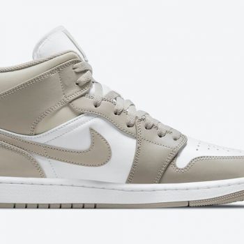 Air Jordan 1 Mid 'Linen' 554724-082