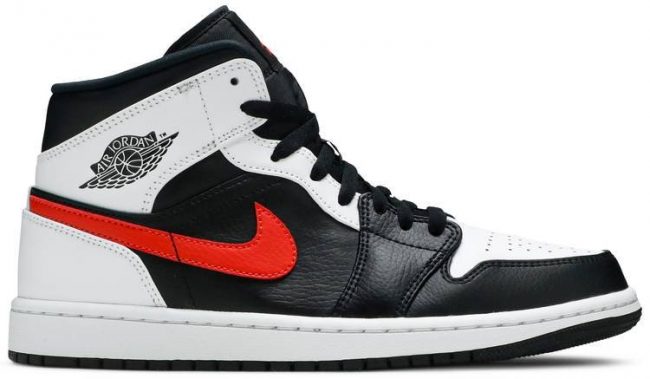 Air Jordan 1 Mid 'Chile Red' 554724-075