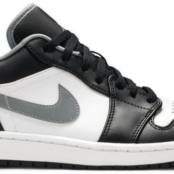 Air Jordan 1 Low 'Black Medium Grey' 553558-040