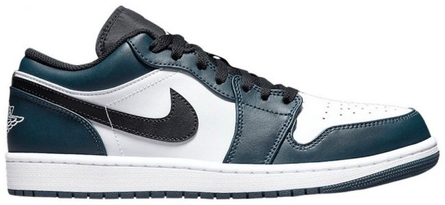 Air Jordan 1 Low 'Dark Teal' 553558-411