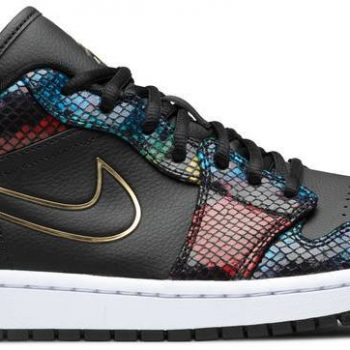 Air Jordan 1 Low 'Multi Snakeskin' CW5580-001