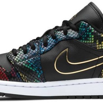 Air Jordan 1 Low 'Multi Snakeskin' CW5580-001