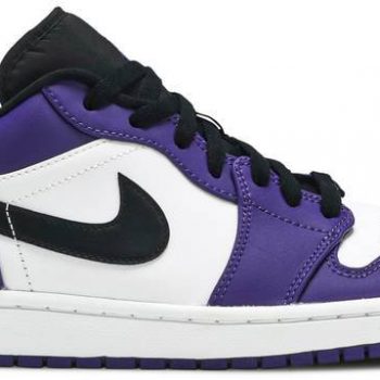 Air Jordan 1 Low 'Court Purple' 553558-500