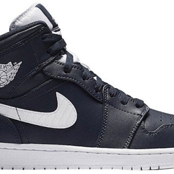 Air Jordan 1 Retro Mid 'Obsidian' 554724-402