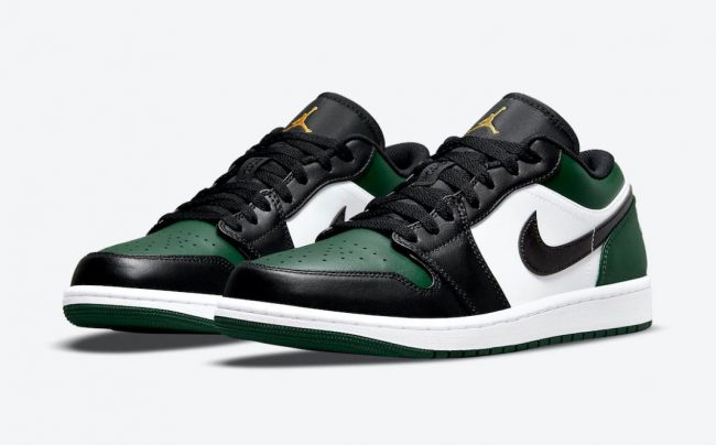 Air Jordan 1 Low 'Green Toe' 553558-371