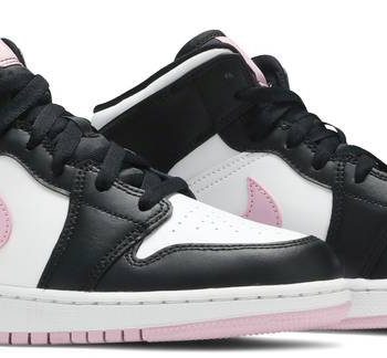 Air Jordan 1 Mid 'White Light Arctic Pink' 555112-103