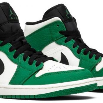 Air Jordan 1 Mid 'Pine Green' 852542-301