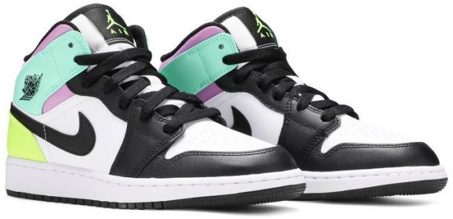 Air Jordan 1 Mid GS 'Pastel' 554725-175