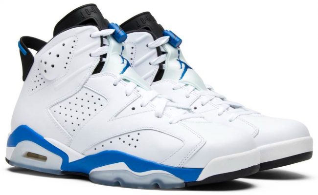 Air Jordan 6 Retro 'Sport Blue' 2014 384664-107