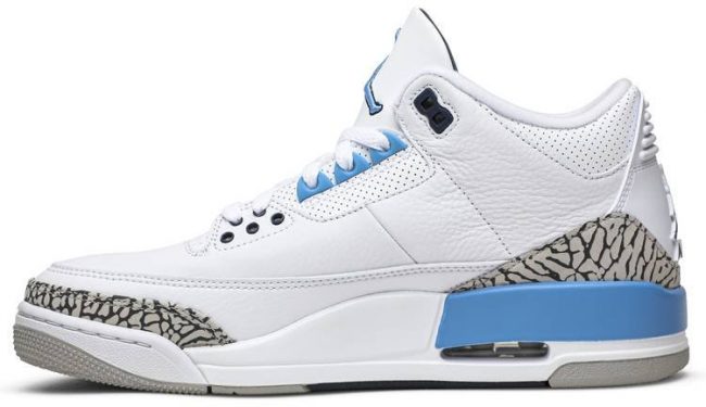 Air Jordan 3 Retro 'UNC' CT8532-104