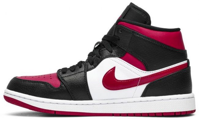 Air Jordan 1 Mid 'Noble Red' 554724-066