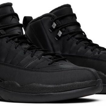 Air Jordan 12 Retro Winterized 'Triple Black' BQ6851-001