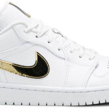 Air Jordan 1 Retro Low 'White Metallic Gold' CZ4776-100