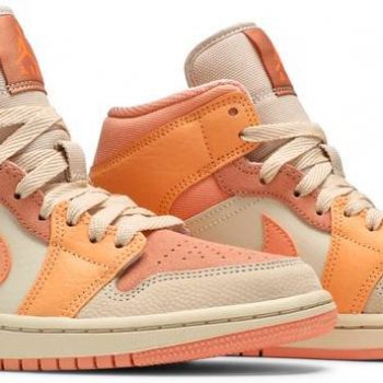 Wmns Air Jordan 1 Mid 'Apricot' DH4270-800