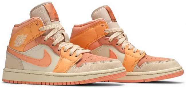 Wmns Air Jordan 1 Mid 'Apricot' DH4270-800