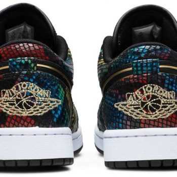 Air Jordan 1 Low 'Multi Snakeskin' CW5580-001