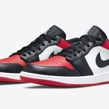 Air Jordan 1 Low 'Bred Toe' 5553558-612