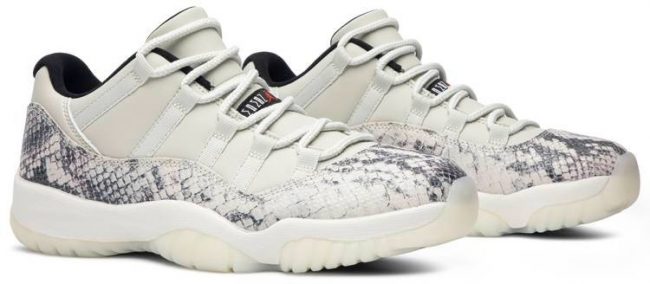 Air Jordan 11 Retro Low 'Light Bone Snakeskin' CD6846-002