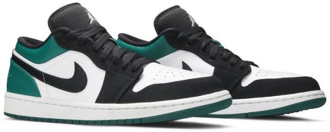 Air Jordan 1 Low 'Mystic Green' 553558-113