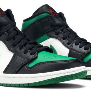 Air Jordan 1 Mid 'Pine Green' 554724-067