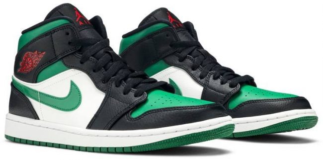 Air Jordan 1 Mid 'Pine Green' 554724-067