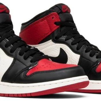 Air Jordan 1 Retro High OG BG 'Bred Toe' 575441-610