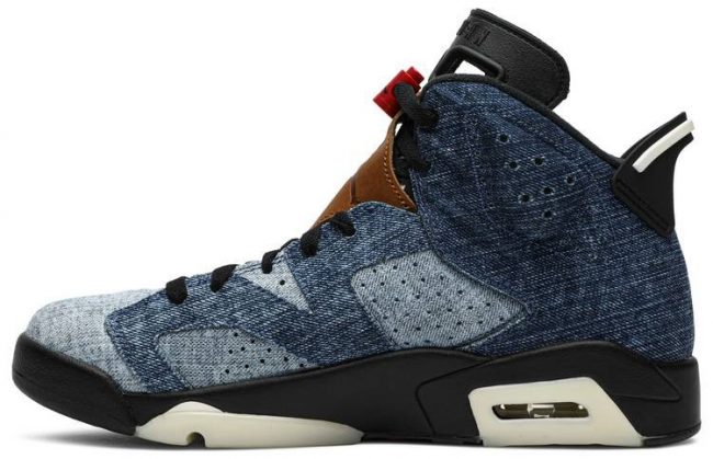 Air Jordan 6 Retro 'Washed Denim' CT5350-401