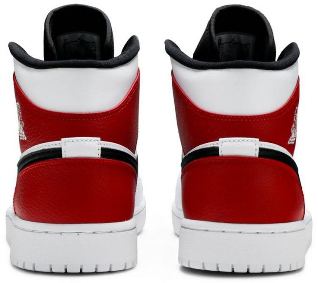 Air Jordan 1 Mid 'White Chicago' 554724-116