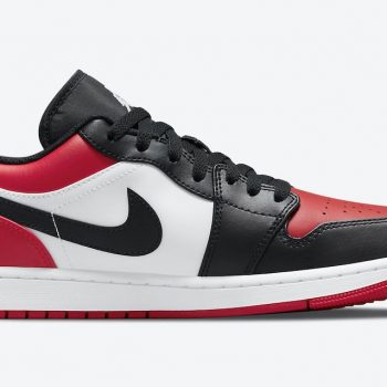 Air Jordan 1 Low 'Bred Toe' 5553558-612