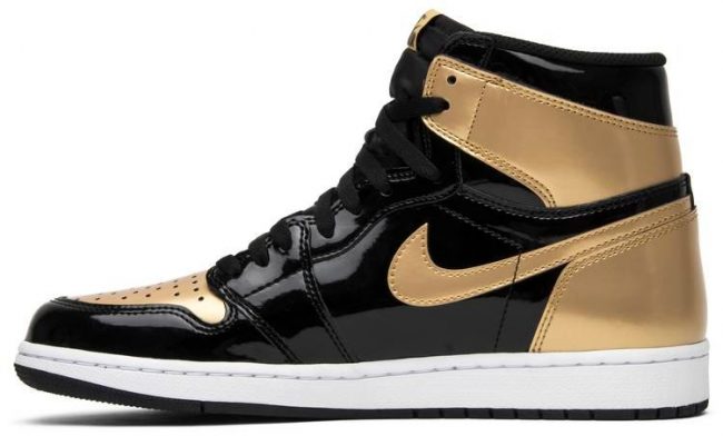 Air Jordan 1 Retro High OG NRG 'Gold Toe' 861428-007