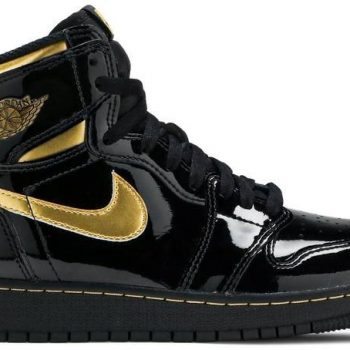 Air Jordan 1 Retro High OG GS 'Black Metallic Gold' 575441-032