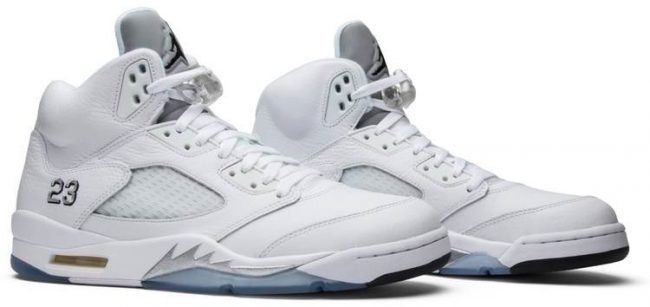 Air Jordan 5 Retro 'Metallic White' 2015 136027-130