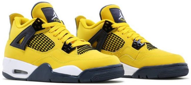 Air Jordan 4 Retro GS 'Lightning' 2021 408452-700