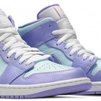 Air Jordan 1 Mid 'Purple Pulse' 554724-500