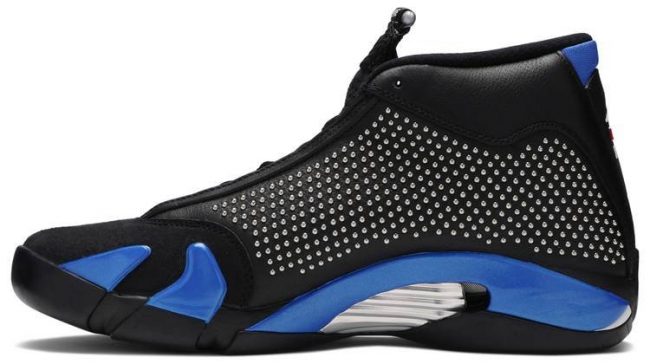 Supreme x Air Jordan 14 Retro 'Black Varsity Royal' BV7630-004